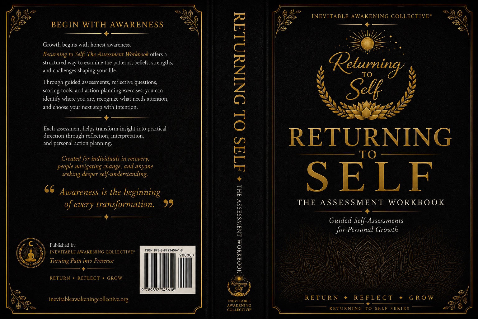 Returning to Self: The Assessment Workbook future publication cover