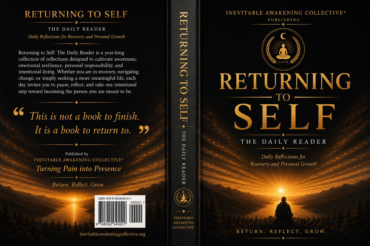 Returning to Self: The Daily Reader future publication cover